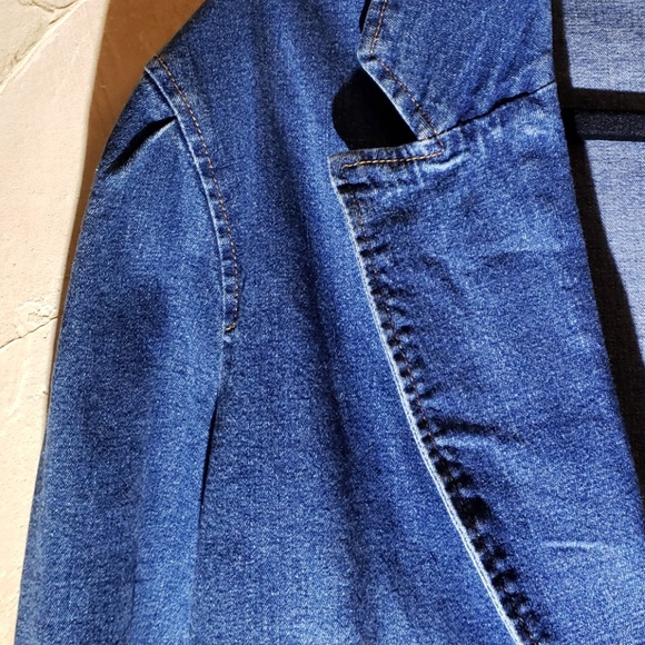 Berek Denim Jacket XL Blingly Jewel Elements - Picture 6 of 8